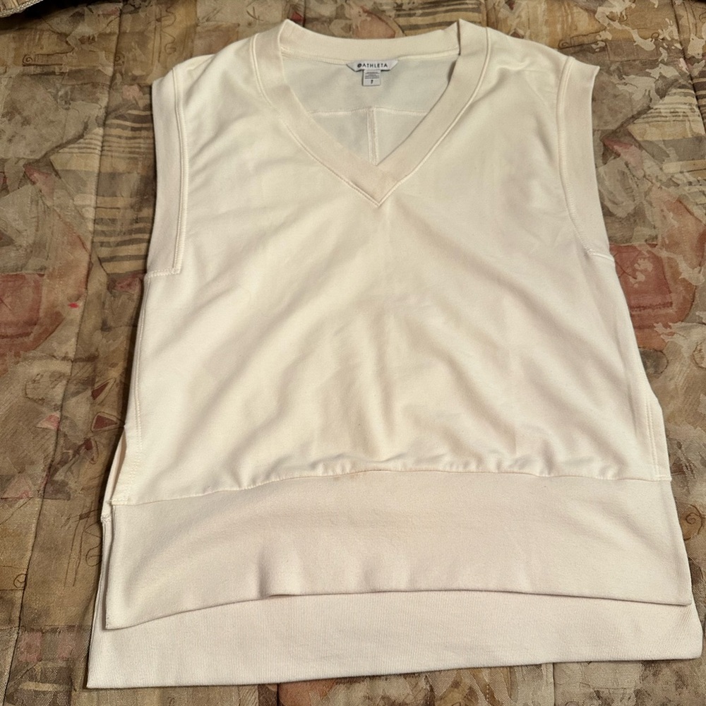 Athleta Off-White Pullover